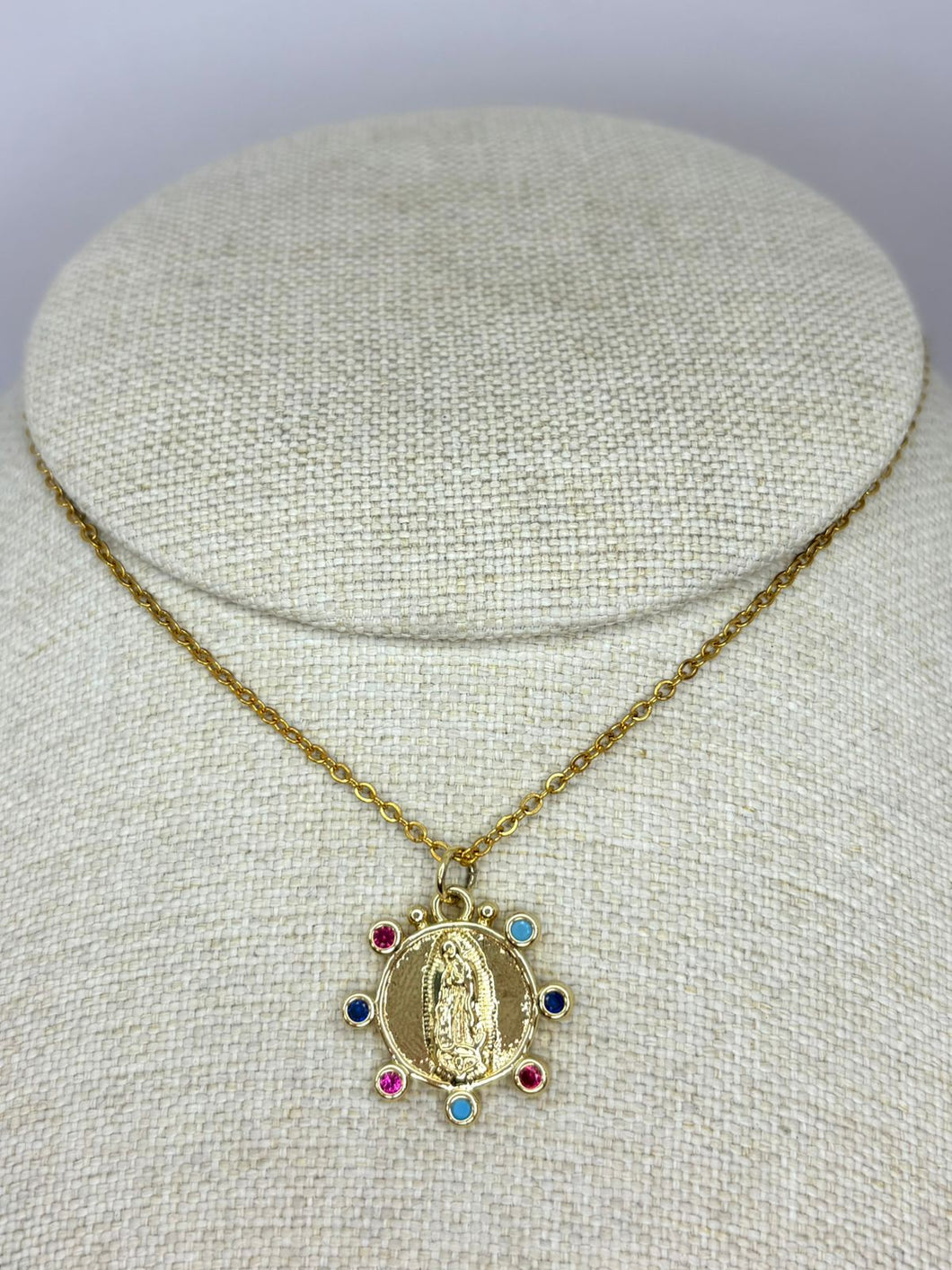 COLLAR MEDALLA VIRGEN GPE