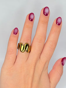 ANILLO AJUSTABLE ONDAS