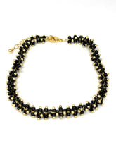 Cargar imagen en el visor de la galería, PULSERA CHAQUIRAS NEGRA
