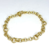 Cargar imagen en el visor de la galería, PULSERA ESLABON CIRCULAR
