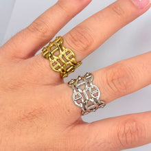 Cargar imagen en el visor de la galería, ANILLO CADENA AJUSTABLE
