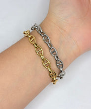 Cargar imagen en el visor de la galería, PULSERA ESLABONES OVALADOS
