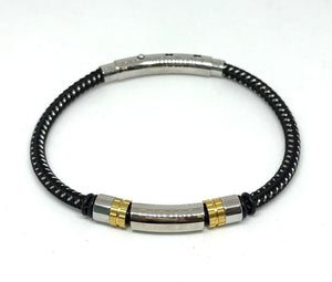 PULSERA HILO ENTRELAZADO TUBULAR