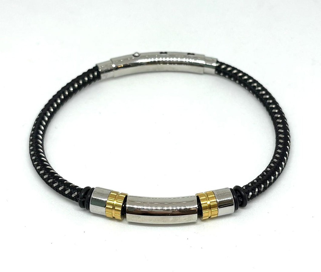 PULSERA HILO ENTRELAZADO TUBULAR