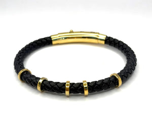 PULSERA PIEL REDONDELES