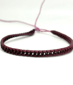 PULSERA TRENZADA HILO