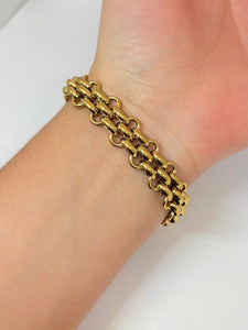 PULSERA DOBLE TRENZADO