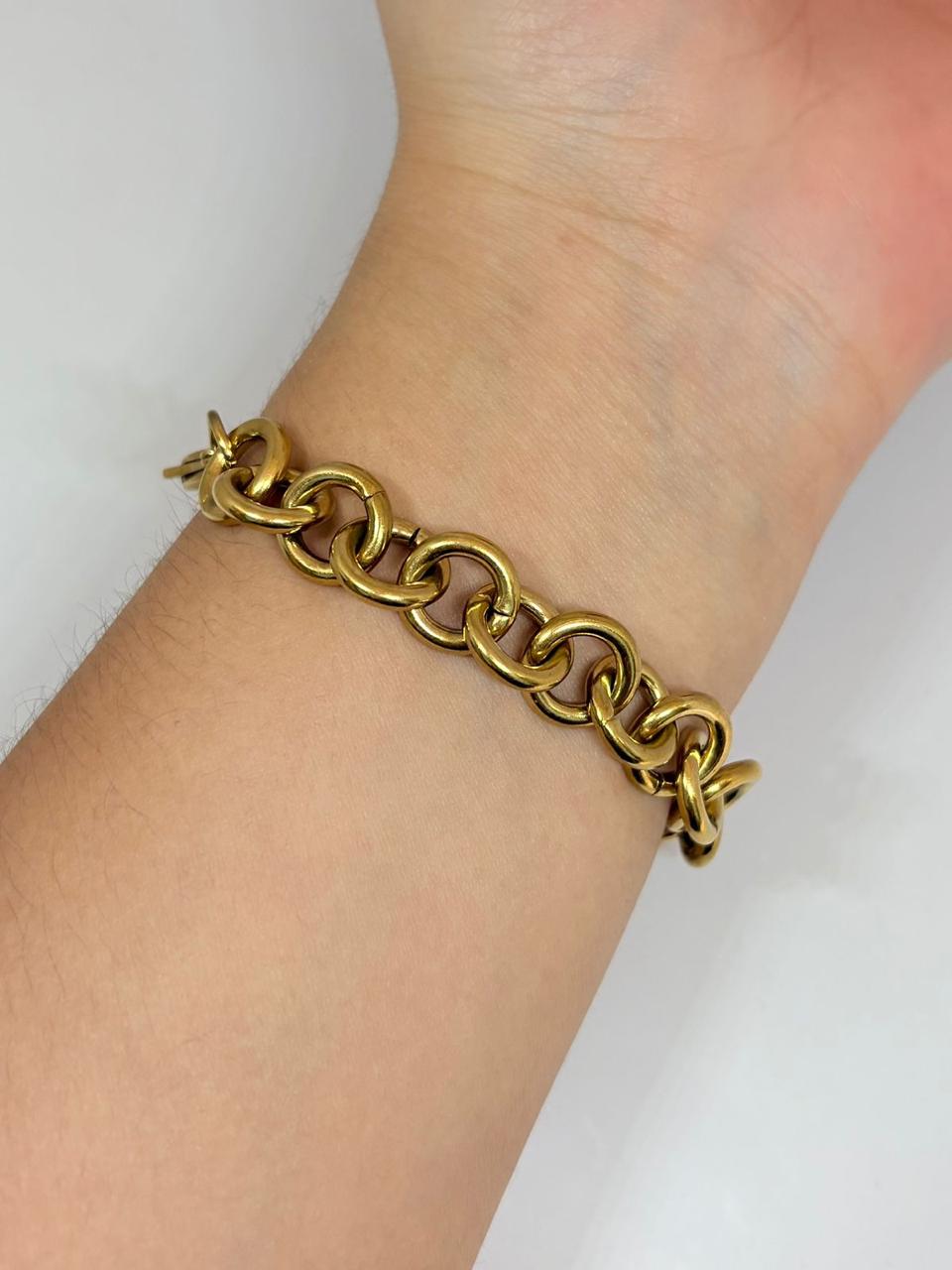 PULSERA ESLABONES REDONDOS