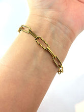 Cargar imagen en el visor de la galería, PULSERA ESLABON RECTANGULAR
