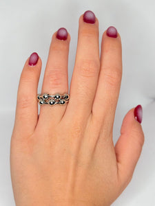ANILLO AJUSTABLE BOLITAS