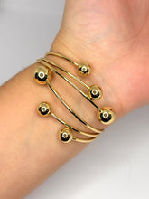 Cargar imagen en el visor de la galería, BRAZALETE LATERAL CON BOLITAS
