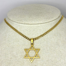 Cargar imagen en el visor de la galería, COLLAR BARBADA ESTRELLA DE DAVID
