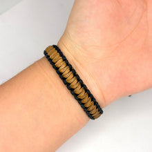 Cargar imagen en el visor de la galería, PULSERA PIEL TRENZADA
