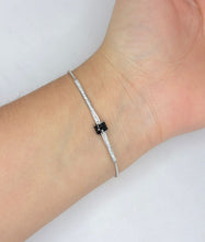 Cargar imagen en el visor de la galería, PULSERA PLACA ZIRCONIAS
